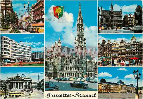 Cartes postales moderne Bruxelles un bonjour