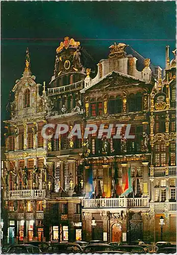 Cartes postales moderne Bruxelles un coin de la grand place