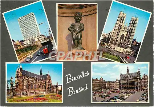 Cartes postales moderne Bruxelles Manneken Pis