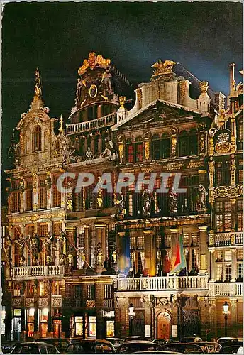 Cartes postales moderne Bruxelles un coin de la grand place