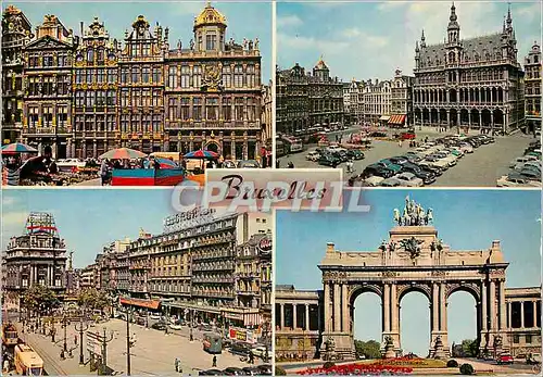 Cartes postales moderne Bruxelles vues generales