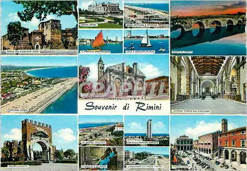 Cartes postales moderne Rimini souvenir la plu bella d'italia