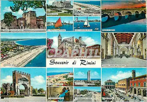 Cartes postales moderne Rimini souvenir de Rimini
