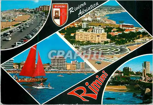 Cartes postales moderne Rimini riviera adriatica