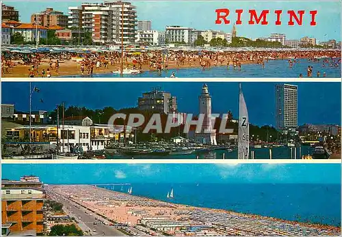 Moderne Karte Rimini