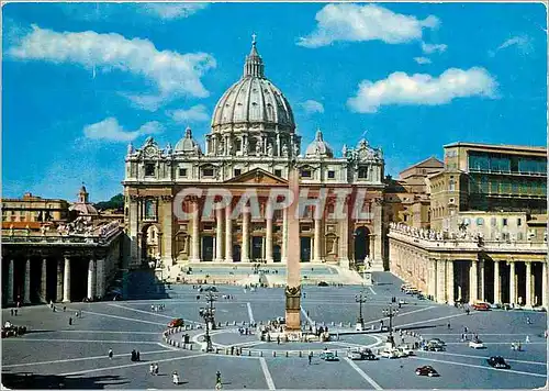 Cartes postales moderne Roma place saint pierre