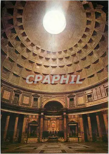Cartes postales moderne Roma le pantheon interieur
