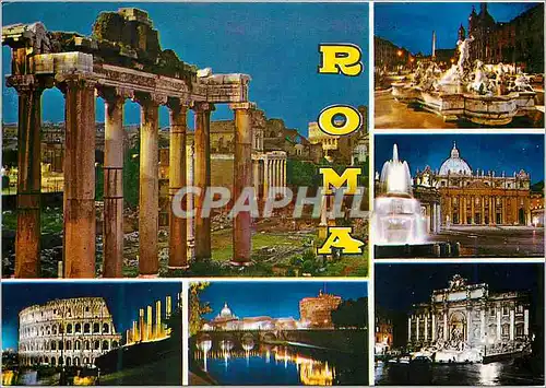 Cartes postales moderne Roma