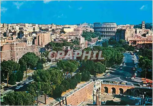 Cartes postales moderne Roma rue des fort imperial