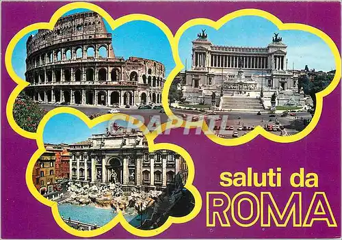 Cartes postales moderne Saluti da Roma