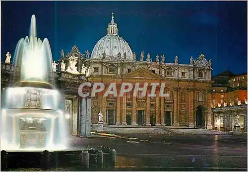 Cartes postales moderne Roma place saint pierre