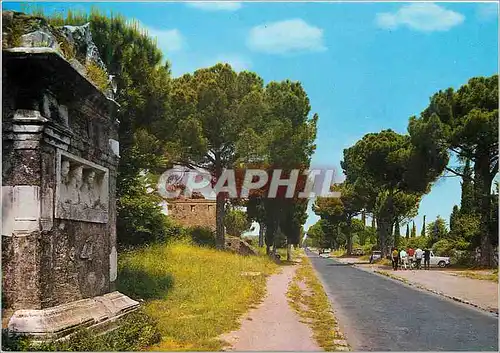 Cartes postales moderne Roma rue appia antica