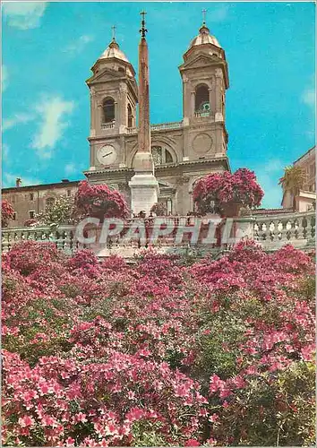 Cartes postales moderne Roma trinita dei monti