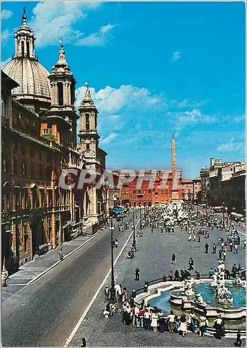 Cartes postales moderne Roma place navona