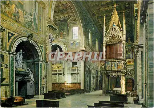Cartes postales moderne Roma basilique de st jean de latran interieur