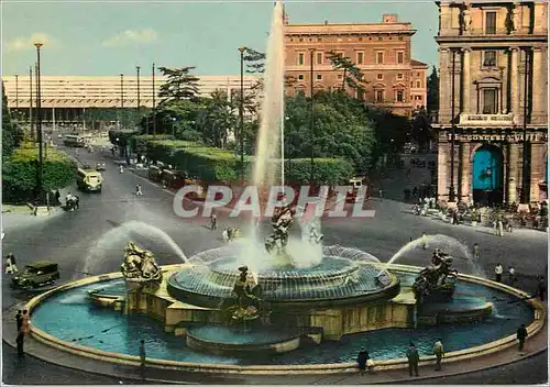 Cartes postales moderne Roma place esedra