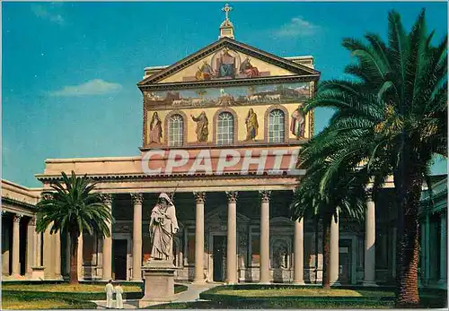 Cartes postales moderne Roma basilique de st paul