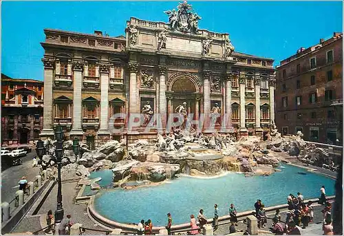 Cartes postales moderne Roma fontaine de trevi