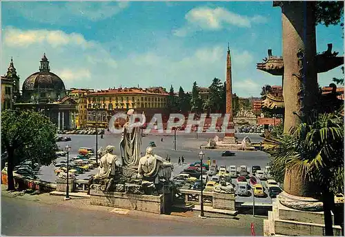 Cartes postales moderne Roma place du peuple