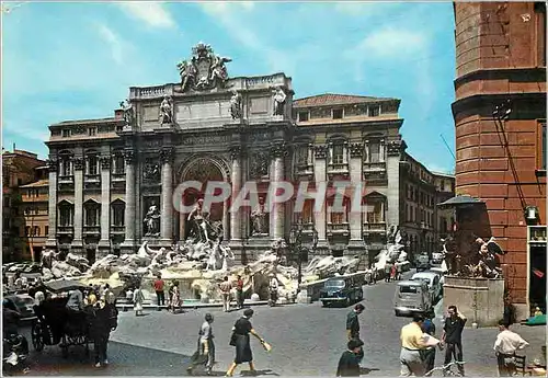 Cartes postales moderne Roma fontaine de trevi