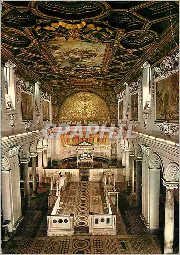 Cartes postales moderne Roma basilica s clemente interni (XII sec)