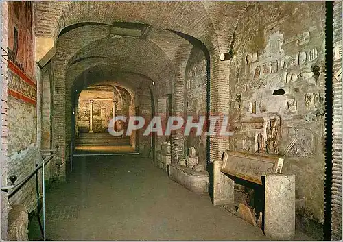 Cartes postales moderne Roma lower basilica of st clement narthex