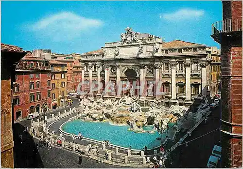 Cartes postales moderne Roma fontaine de trevi