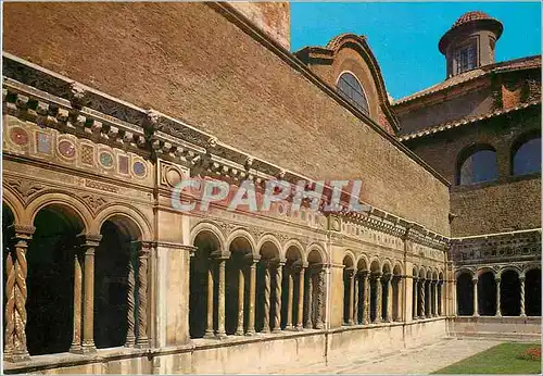 Cartes postales moderne Roma basilique de st jean de latran cloitre du 1222