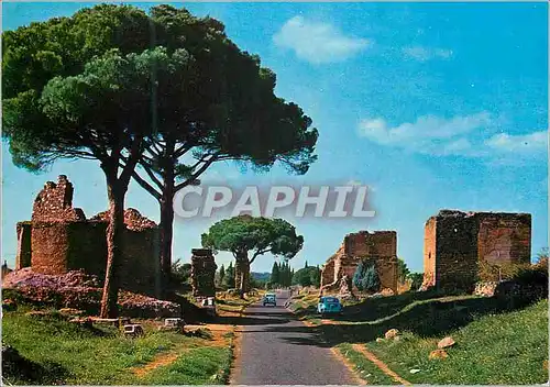 Moderne Karte Roma rue appia antica
