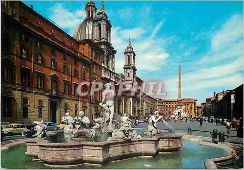 Cartes postales moderne Roma place navona