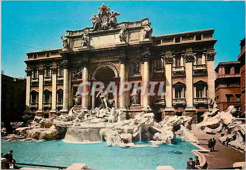 Cartes postales moderne Roma la fontaine de trevi