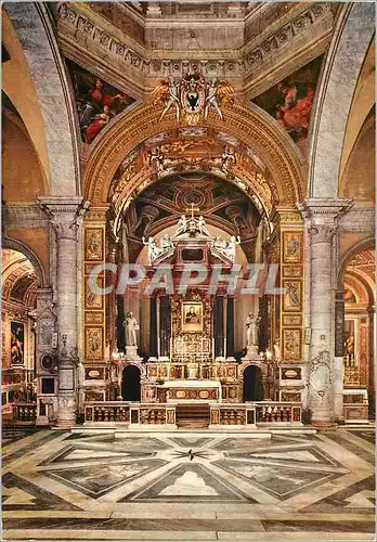 Cartes postales moderne Roma chiesa di s maria del popolo maire autel