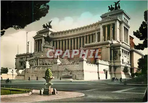 Moderne Karte Roma monument a victor emmanuel II