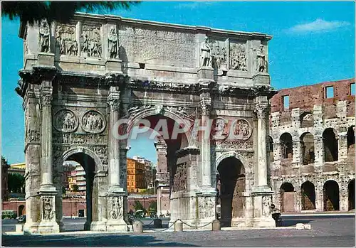 Moderne Karte Roma arc de costantin