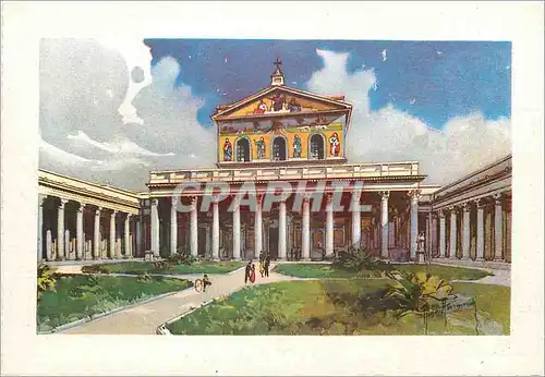 Cartes postales moderne Roma basilique de s paul