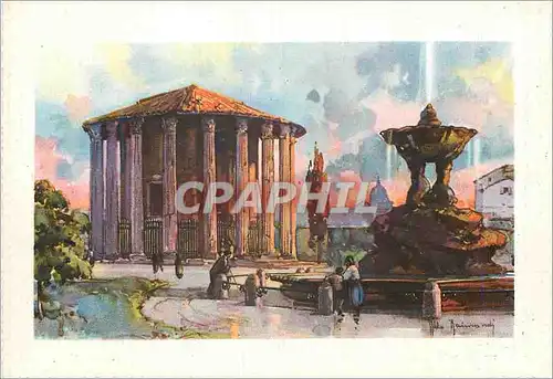 Cartes postales moderne Roma temple de vesta