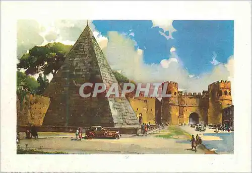 Cartes postales moderne Roma pyramide de caius cestius