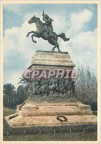 Moderne Karte Roma monument a anita garhaldi