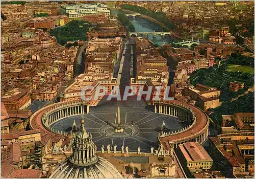 Cartes postales moderne Roma place st pierre