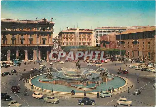 Moderne Karte Roma place de la republique