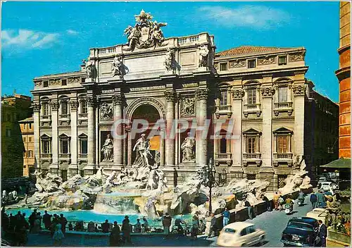 Cartes postales moderne Roma la fontaine de trevi