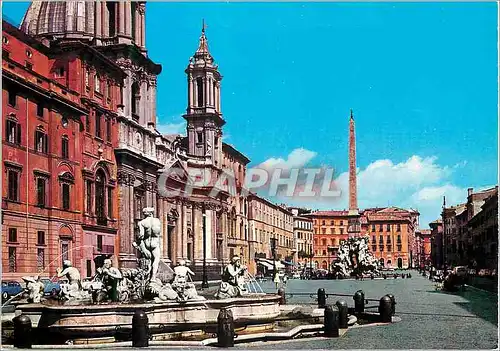 Cartes postales moderne Roma place navona