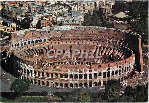 Cartes postales moderne Roma Vue aerien du Colisee