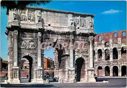 Moderne Karte Roma Arc de Constantin