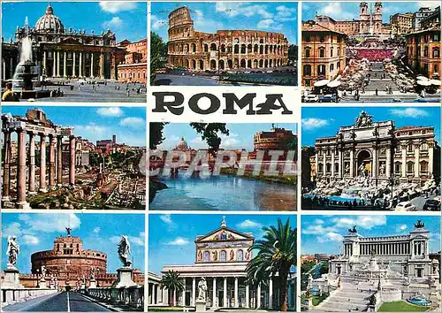 Moderne Karte Roma