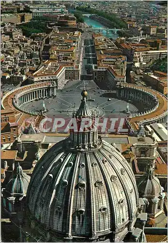 Cartes postales moderne Roma Place St Pierre Vue aerien