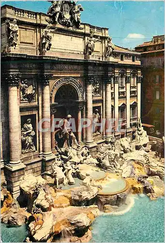 Cartes postales moderne Roma Fontaine de Trevi