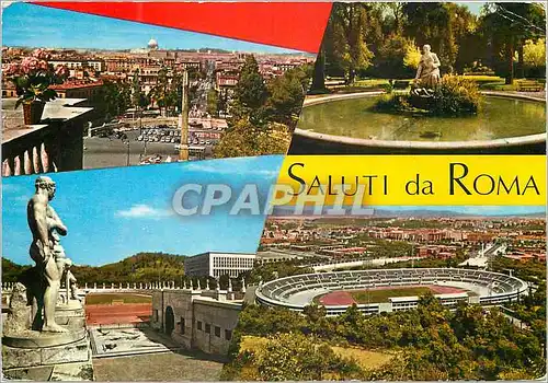 Cartes postales moderne Roma Salutations de Roma