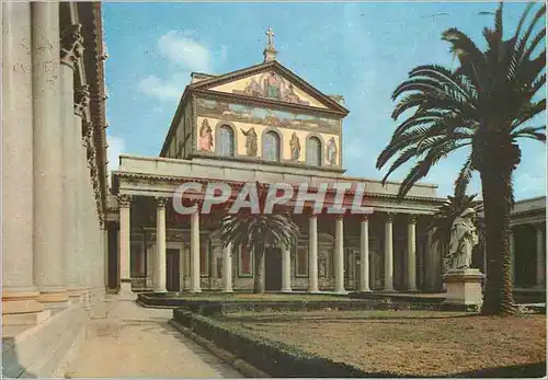 Cartes postales moderne Roma Basilique de St Paul