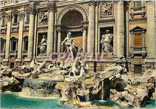 Moderne Karte Roma Fontaine de Trevi